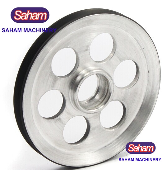 Aluminum Pulleys Or Pulleys with Ceramic Coating for Maillefer Extruders or Insulated wires