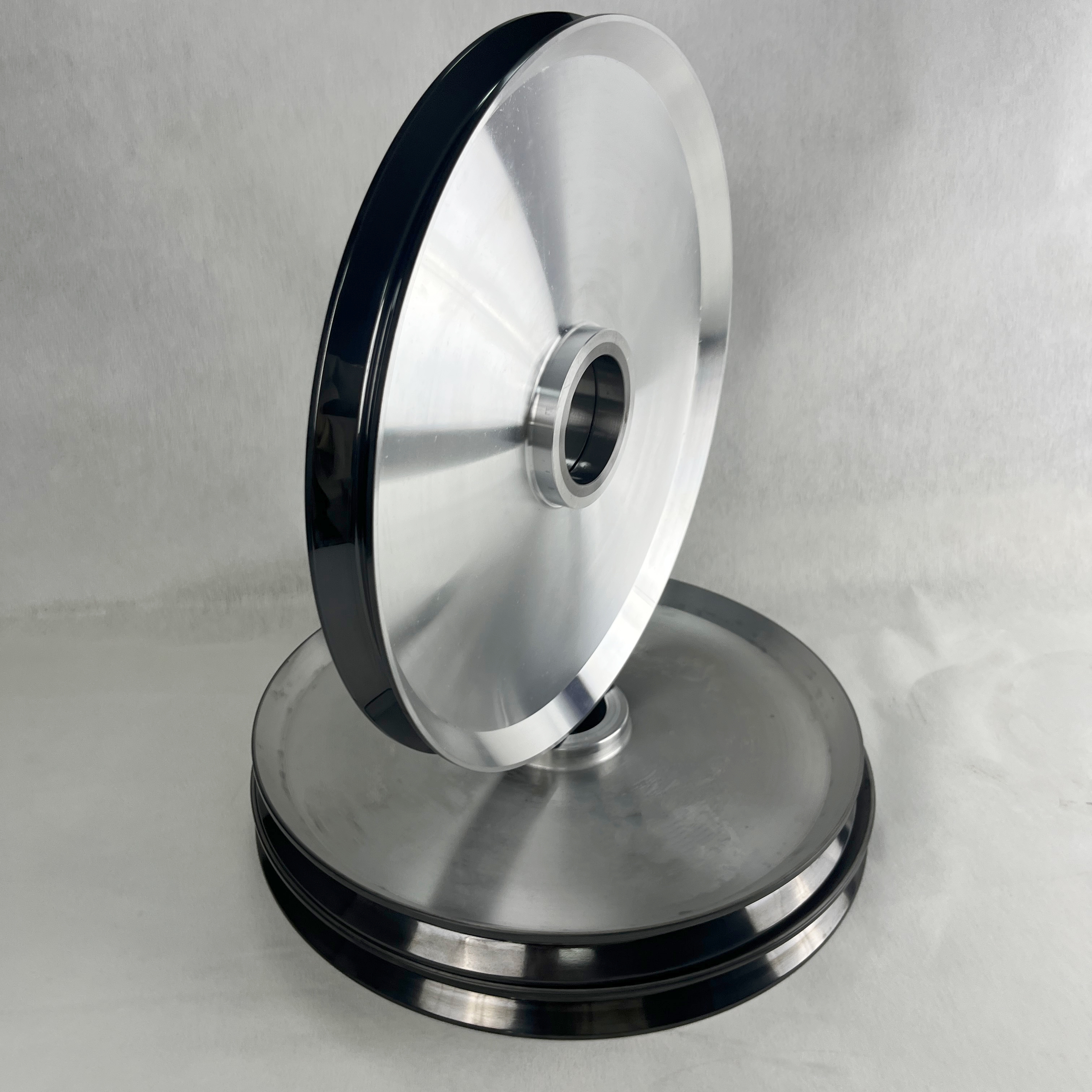 Aluminum Pulleys Or Pulleys with Ceramic Coating for Maillefer Extruders or Insulated wires