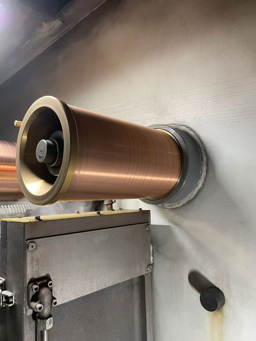 Copper alloy contact tubes for annealer 6
